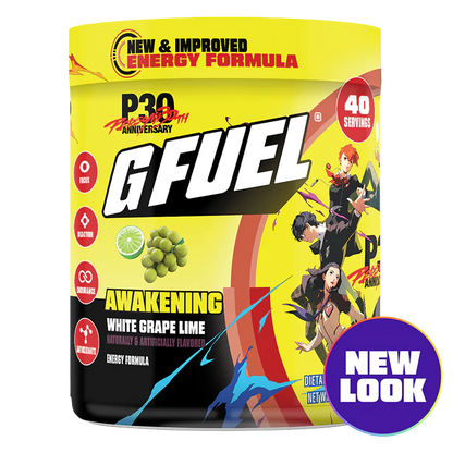 G Fuel Awakening 2.0 Tub - 40 Servings - Persona 30th
