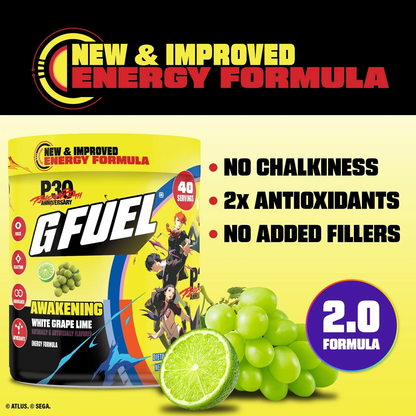 G Fuel Awakening 2.0 Tub - 40 Servings - Persona 30th