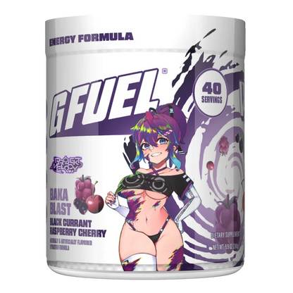 G Fuel Baka Blast Tub - 40 Servings - Projekt Melody - VShojo