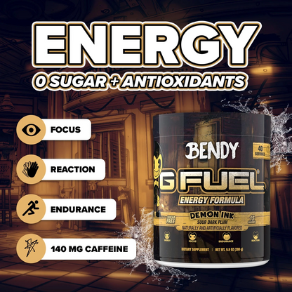 G Fuel Demon Ink Tub - 40 Servings - Bendy
