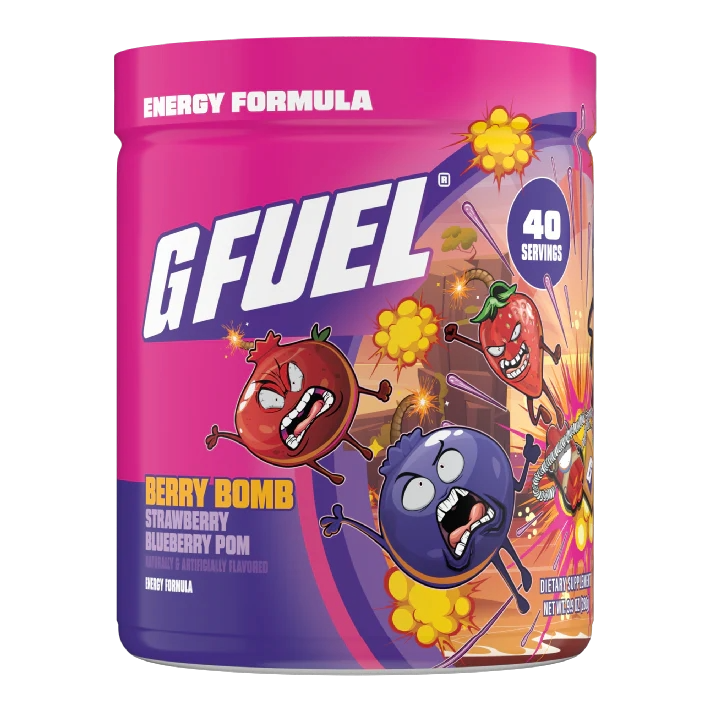 G Fuel Berry Bomb Tub - 40 Servings - Fazeberry Remastered