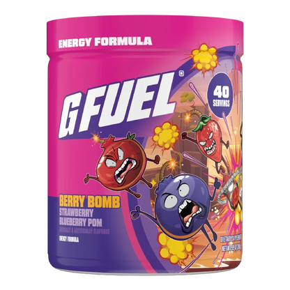 G Fuel Berry Bomb Tub - 40 Servings - Fazeberry Remastered