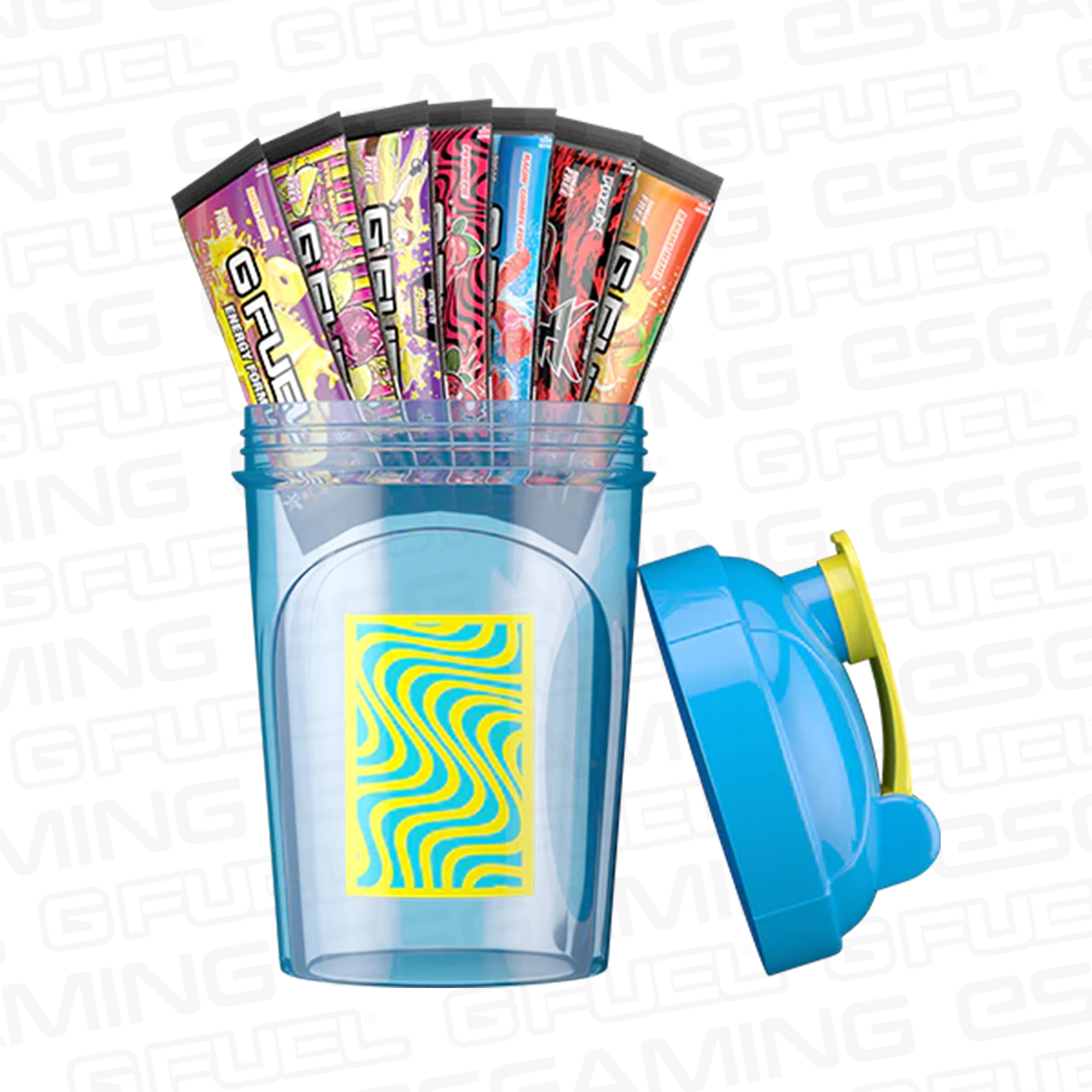 G Fuel Blue DiePie Starter Kit - 7 Sachets - PewDiePie - Energy Drink ...