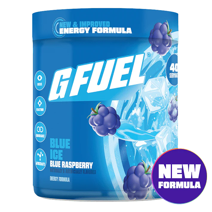 G Fuel Blue Ice 2.0 Tub - 40 Servings