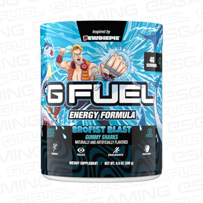 G Fuel Brofist Blast Tub - 40 Servings - PewDiePie