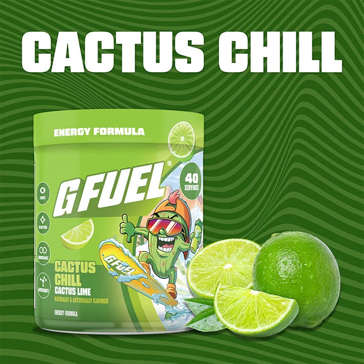 G Fuel Cactus Chill Tub - 40 Servings