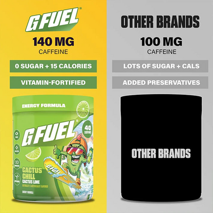 G Fuel Cactus Chill Tub - 40 Servings