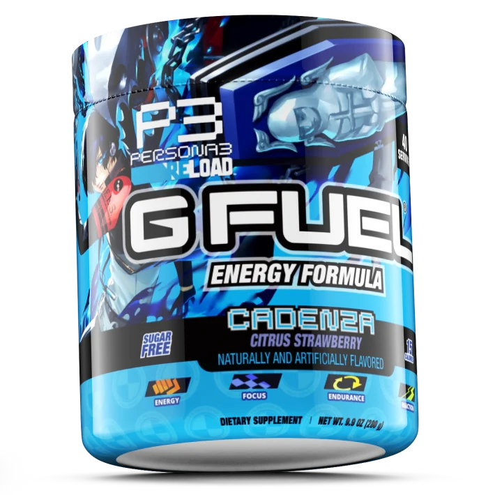 G Fuel Cadenza Tub - 40 Servings - Persona 3 Reload