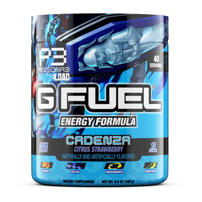 G Fuel Cadenza Tub - 40 Servings - Persona 3 Reload