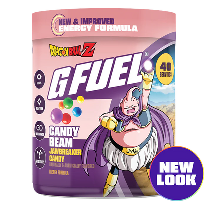 G Fuel Candy Beam 2.0 Tub - 40 Servings - Dragon Ball Z