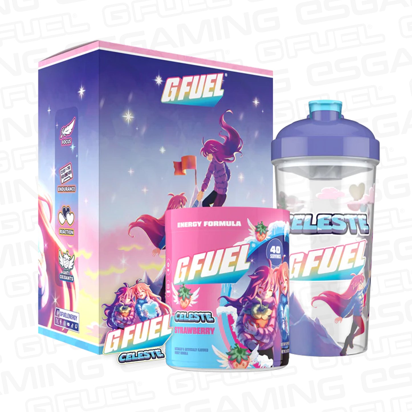 G Fuel Celeste Strawberry Collector Box