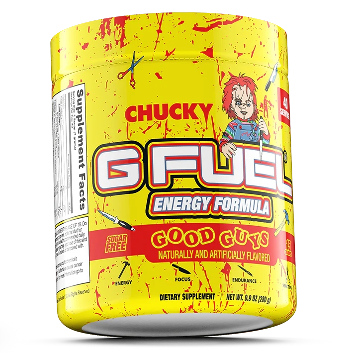 G Fuel Good Guys Tub - 40 Servings - Chucky