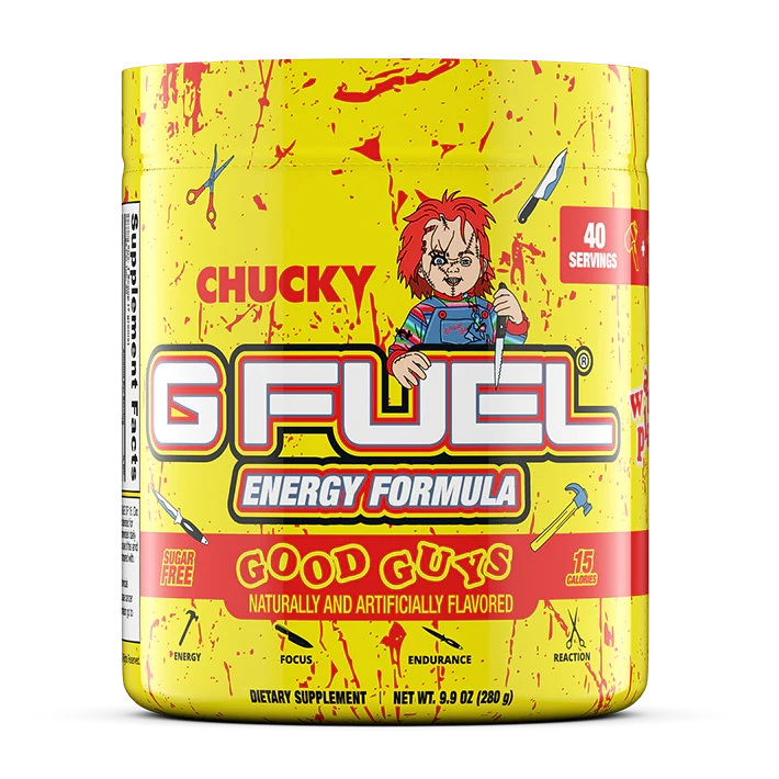 G Fuel Good Guys Tub - 40 Servings - Chucky