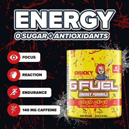 G Fuel Good Guys Tub - 40 Servings - Chucky