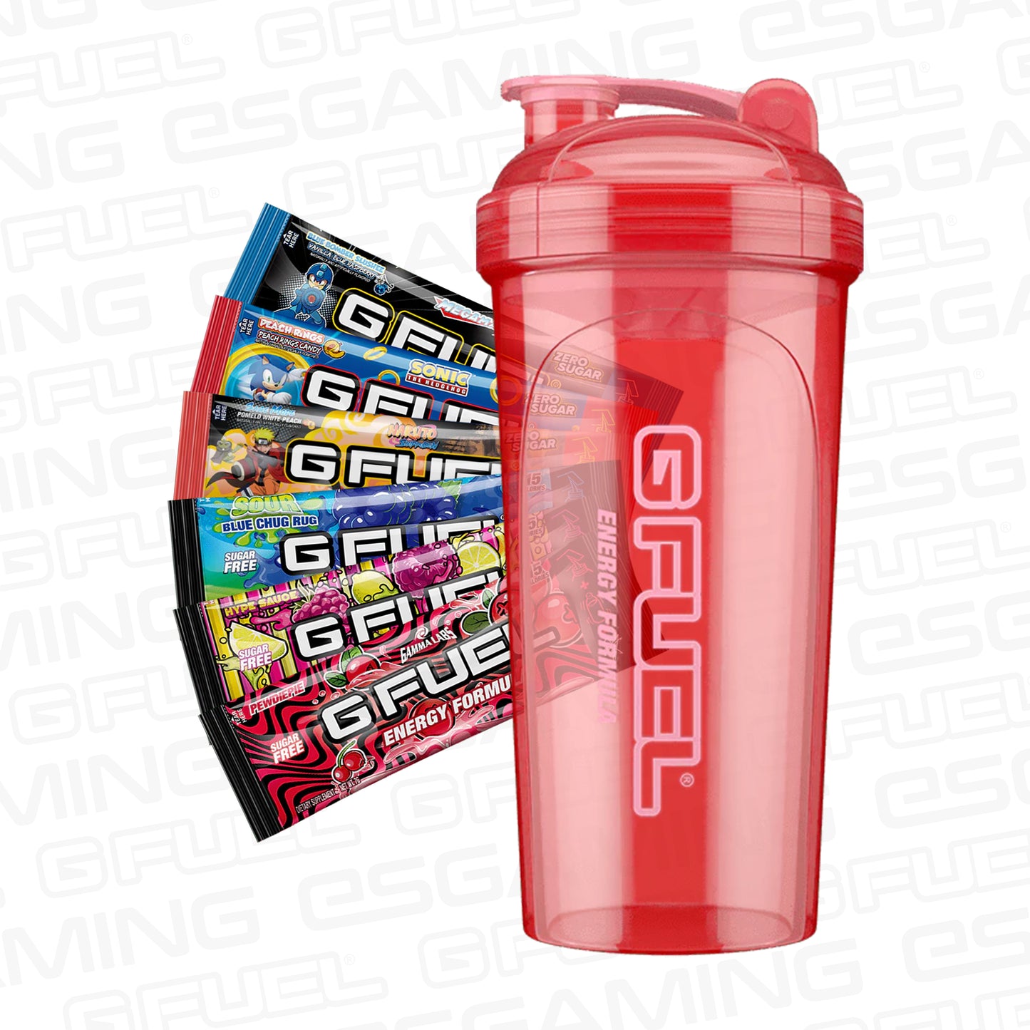 G Fuel The Colossal Red - Starter Kit - 6 Sachets