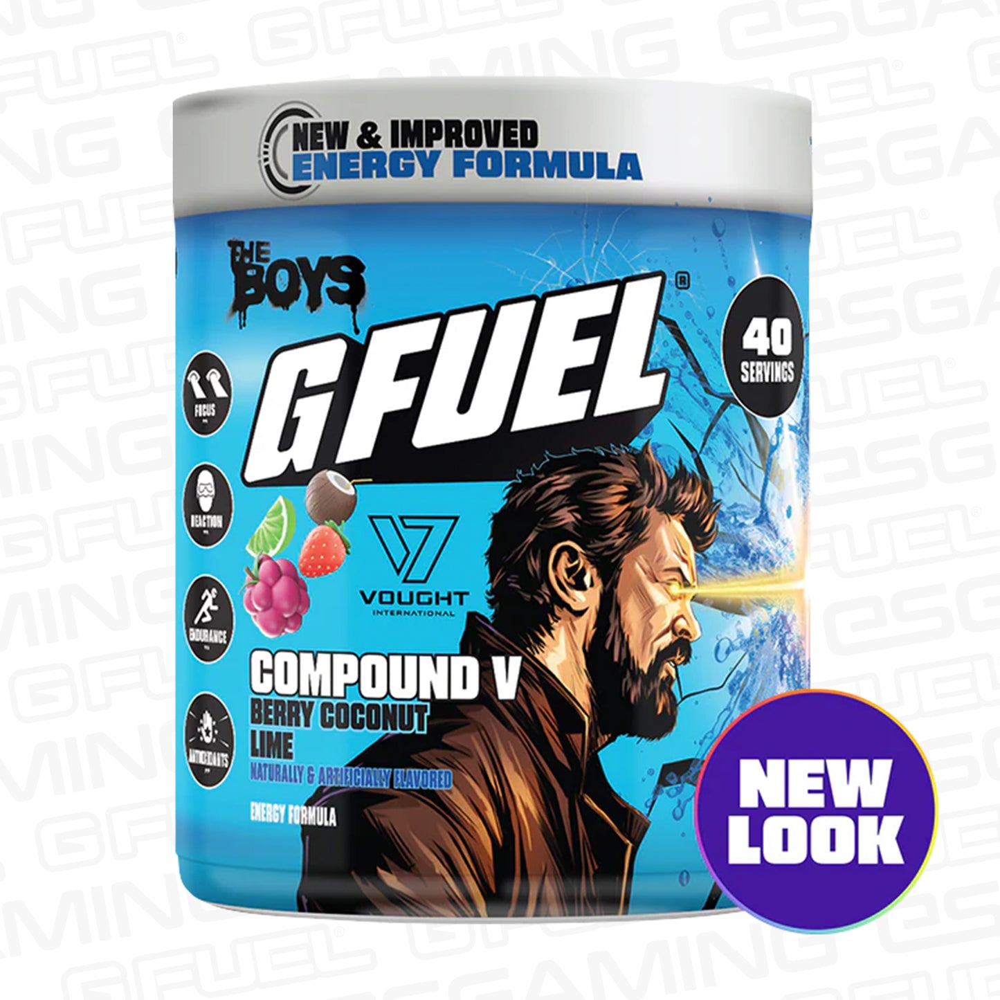 G Fuel Compound V 2.0 Tub - 40 Servings - The Boys