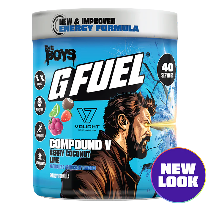 G Fuel Compound V 2.0 Tub - 40 Servings - The Boys