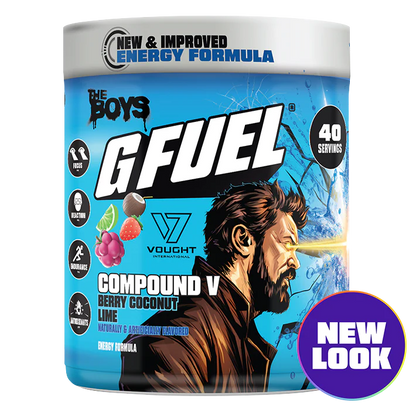 G Fuel Compound V 2.0 Tub - 40 Servings - The Boys