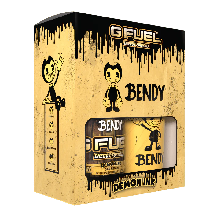 G Fuel Demon Ink Collector Box - Bendy
