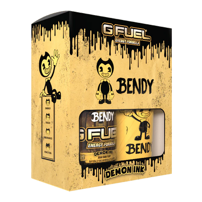 G Fuel Demon Ink Collector Box - Bendy