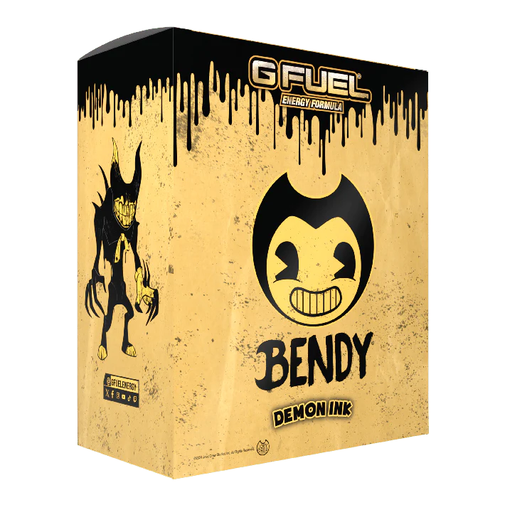 G Fuel Demon Ink Collector Box - Bendy