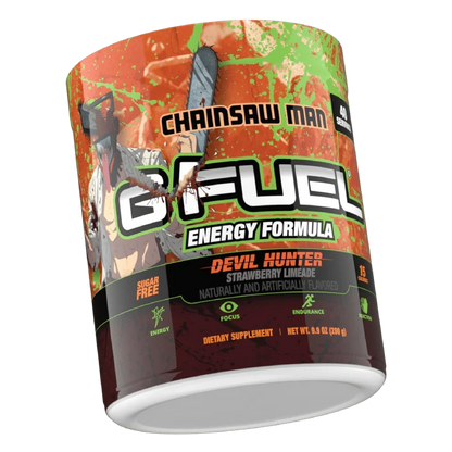 G Fuel Devil Hunter Tub - 40 Servings - Chainsaw Man