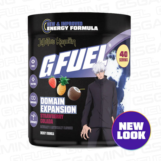G Fuel Domain Expansion 2.0 Tub - 40 Servings - Jujutsu Kaisen