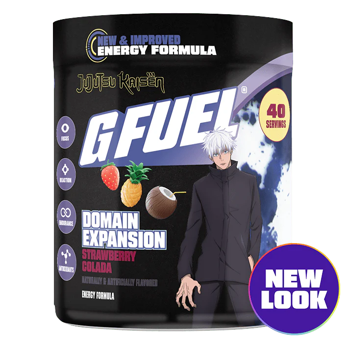 G Fuel Domain Expansion 2.0 Tub - 40 Servings - Jujutsu Kaisen
