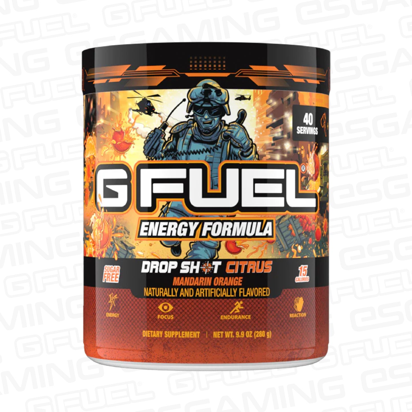 G Fuel Drop Shot Citrus Tub - 40 Servings