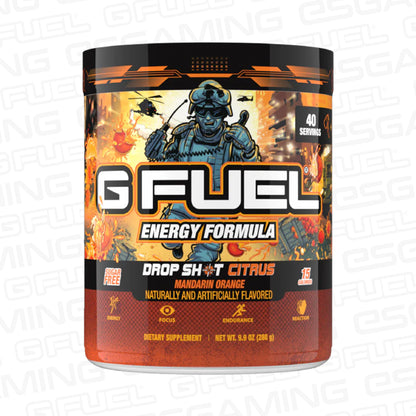 G Fuel Drop Shot Citrus Tub - 40 Servings