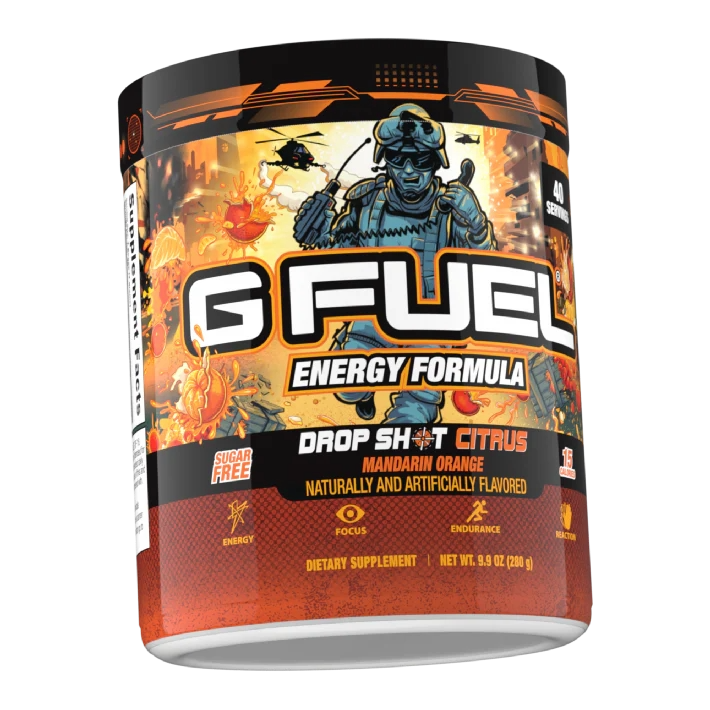 G Fuel Drop Shot Citrus Tub - 40 Servings