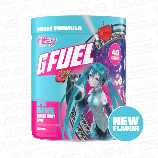 G Fuel Epic Encore 2.0 Tub - 40 Servings - Hatsune Miku