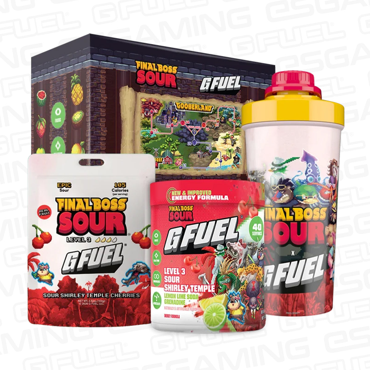 G Fuel Final Boss Sour Collector Box - Sour Final Boss