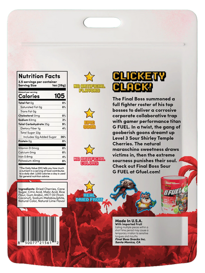 G Fuel Final Boss Sour Collector Box - Sour Final Boss