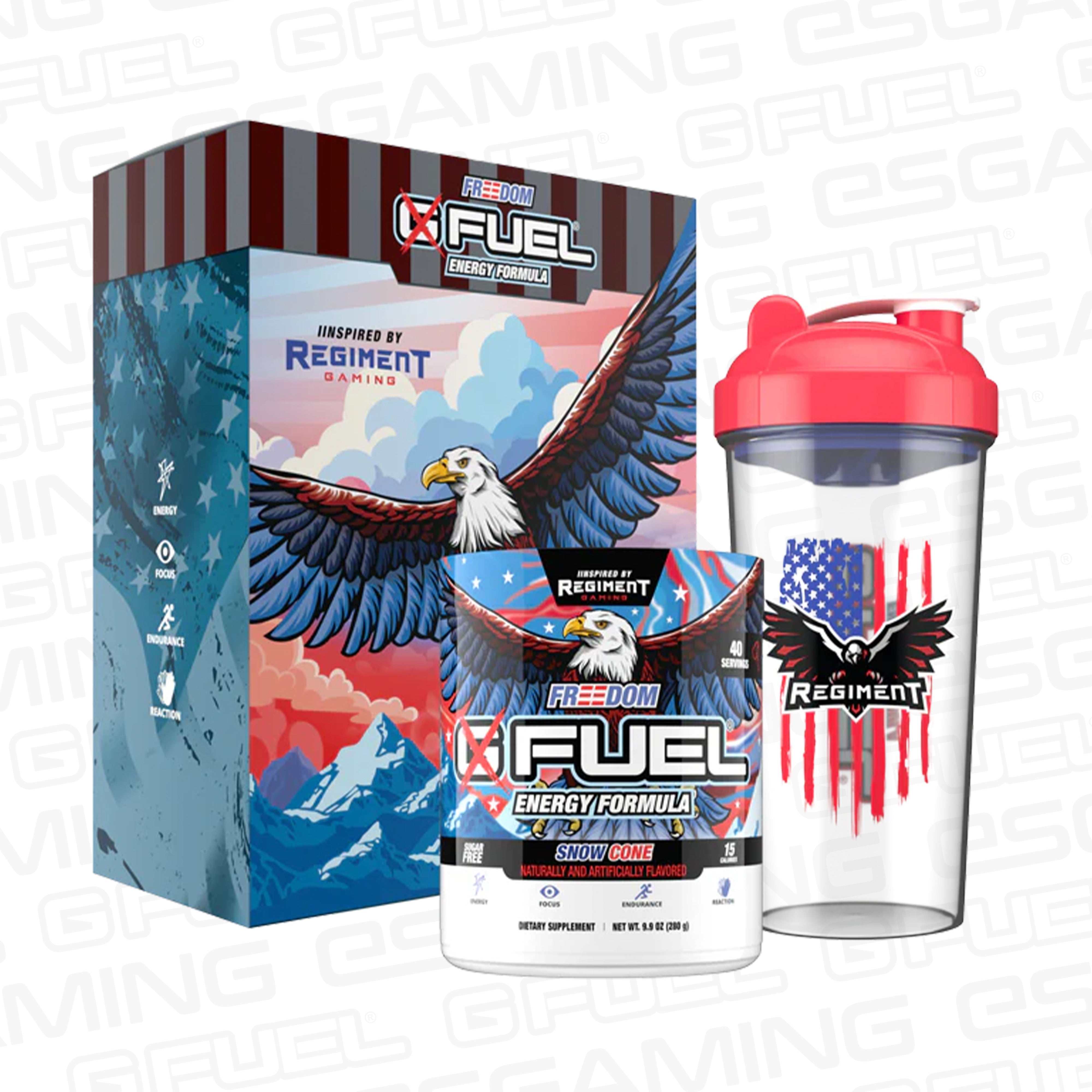 G Fuel Freedom Fuel Collector Box - Regiment - Energy Drink - UK – ESGAMING