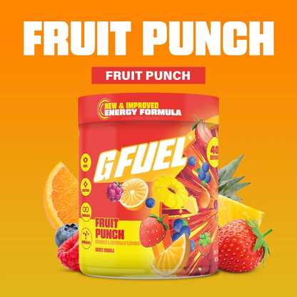 G Fuel Fruit Punch 2.0 Tub - 40 Servings