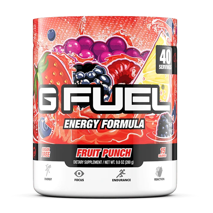 G Fuel Fruit Punch Tub - 40 Servings