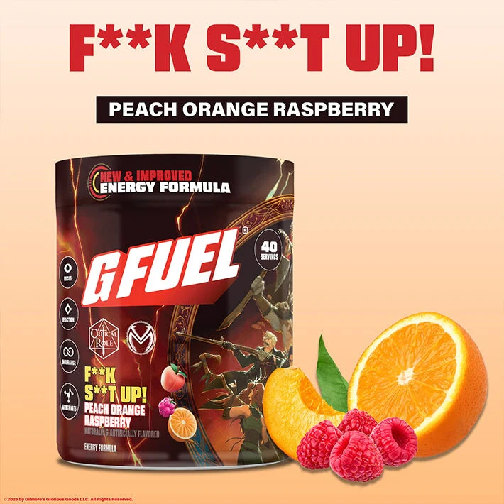 G Fuel F*** S*** UP! 2.0 Bundle - Critical Role