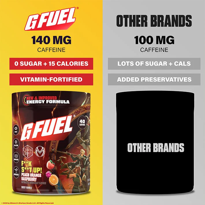 G Fuel F*** S*** UP! 2.0 Bundle - Critical Role