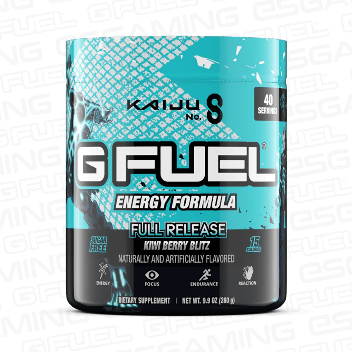 G Fuel Full Release Tub - 40 Servings - Kaiju No.8