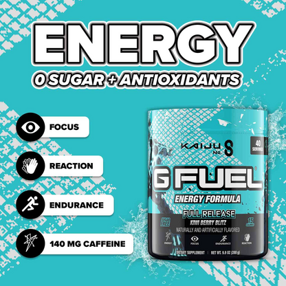 G Fuel Full Release Tub - 40 Servings - Kaiju No.8