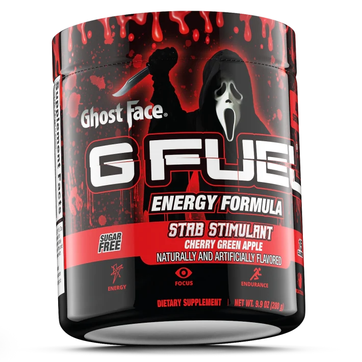 G Fuel Ghost Face Tub - 40 Servings