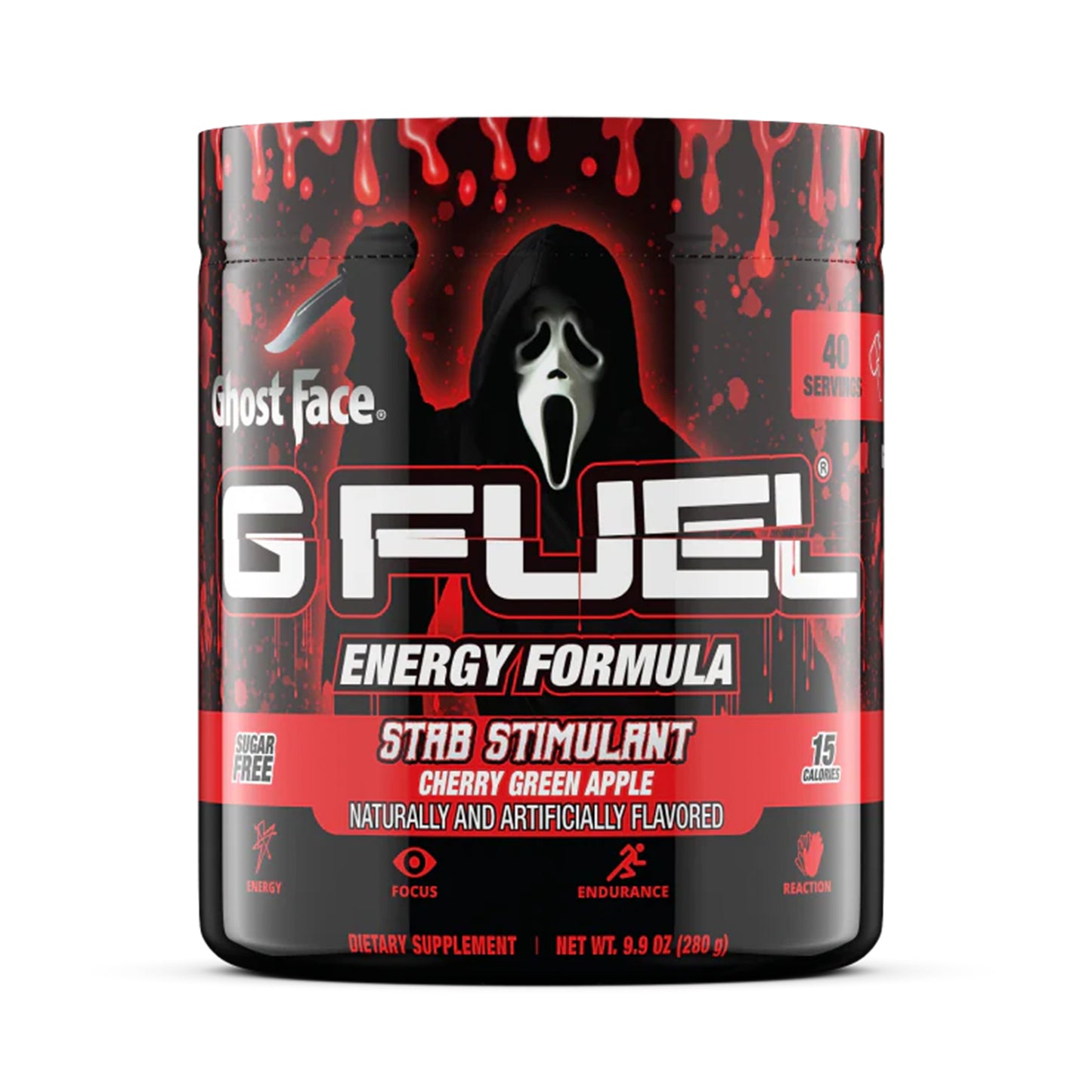 G Fuel Ghost Face Tub - 40 Servings