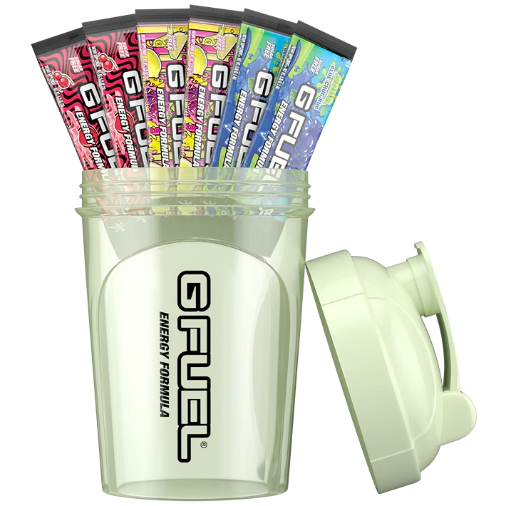 G Fuel Glow In The Dark - Starter Kit - 6 Sachets