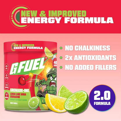 G Fuel Grenade-Ine 2.0 Tub - 40 Servings
