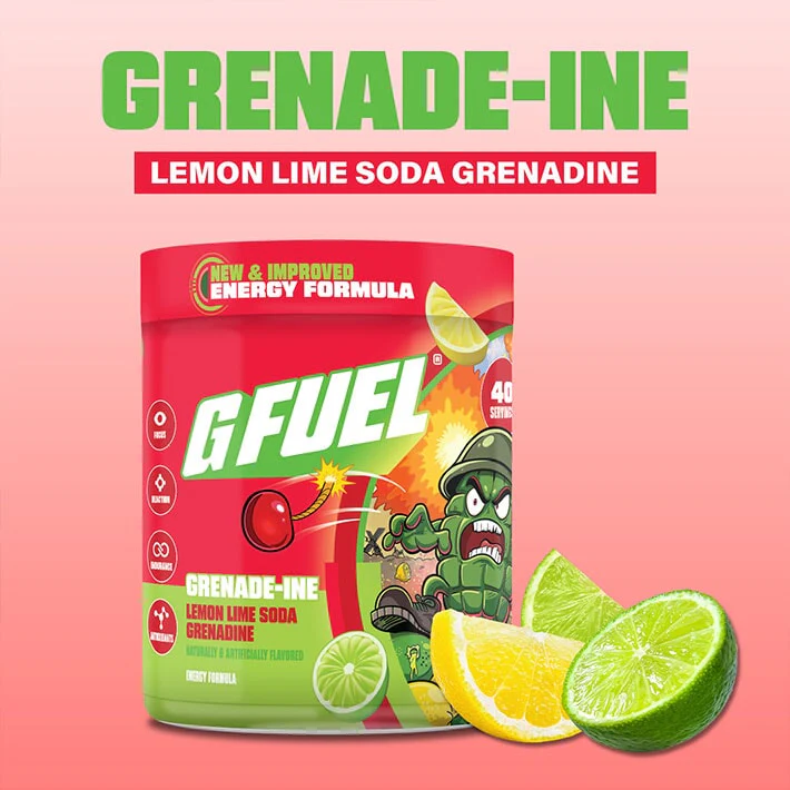 G Fuel Grenade-Ine 2.0 Tub - 40 Servings