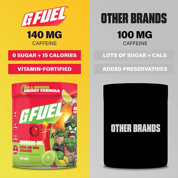 G Fuel Grenade-Ine 2.0 Tub - 40 Servings