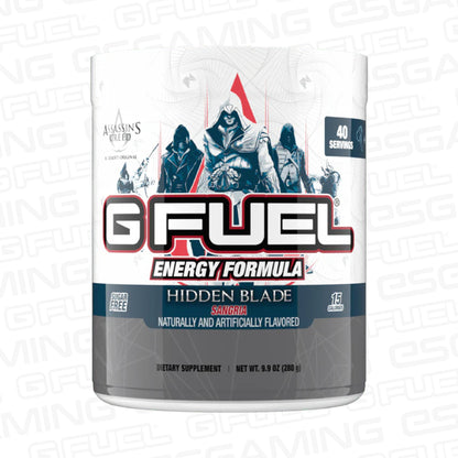 G Fuel Hidden Blade Tub - 40 Servings - Assassin's Creed