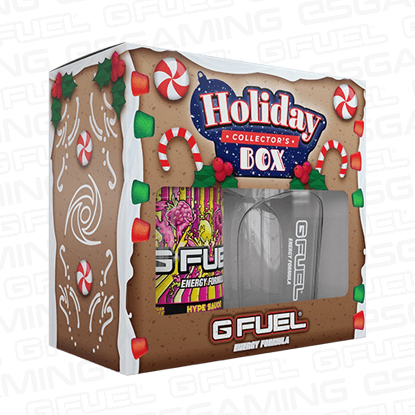 G Fuel Christmas Hype Sauce Collector Box