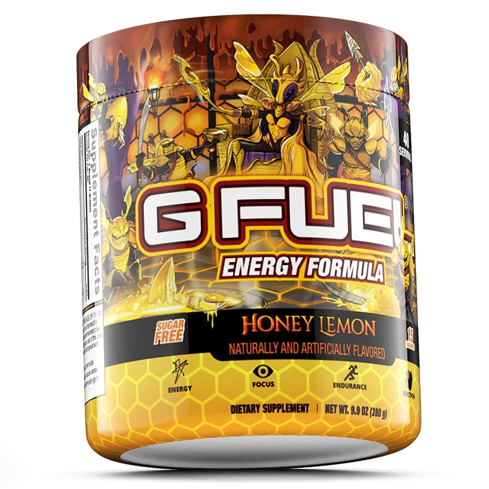 G Fuel Honey Lemon Tub - 40 Servings